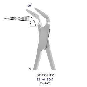 پنس هموستات اندو  دندانه دار مستقیم  3-4170